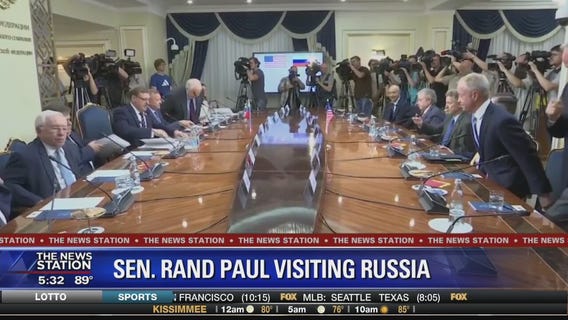 Senator Rand Paul visits Russia