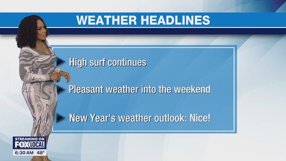 Weather Forecast: Thursday, Dec. 26