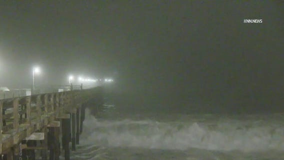 Dangerous surf moving into Southern California
