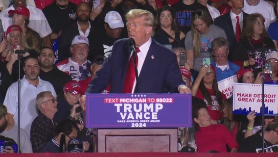 'We love Detroit' Trump praises the Motor City in Huntington Place appearance