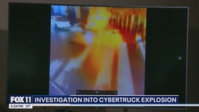 Cybertruck explodes outside Trump hotel in Vegas