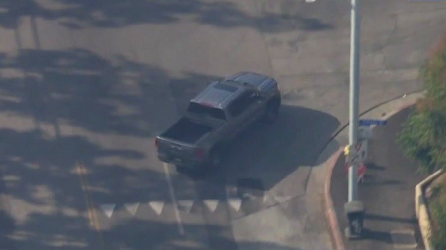 2 police chases involving suspected stolen trucks