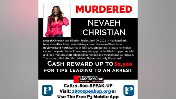 Who killed Nevaeh Christian?