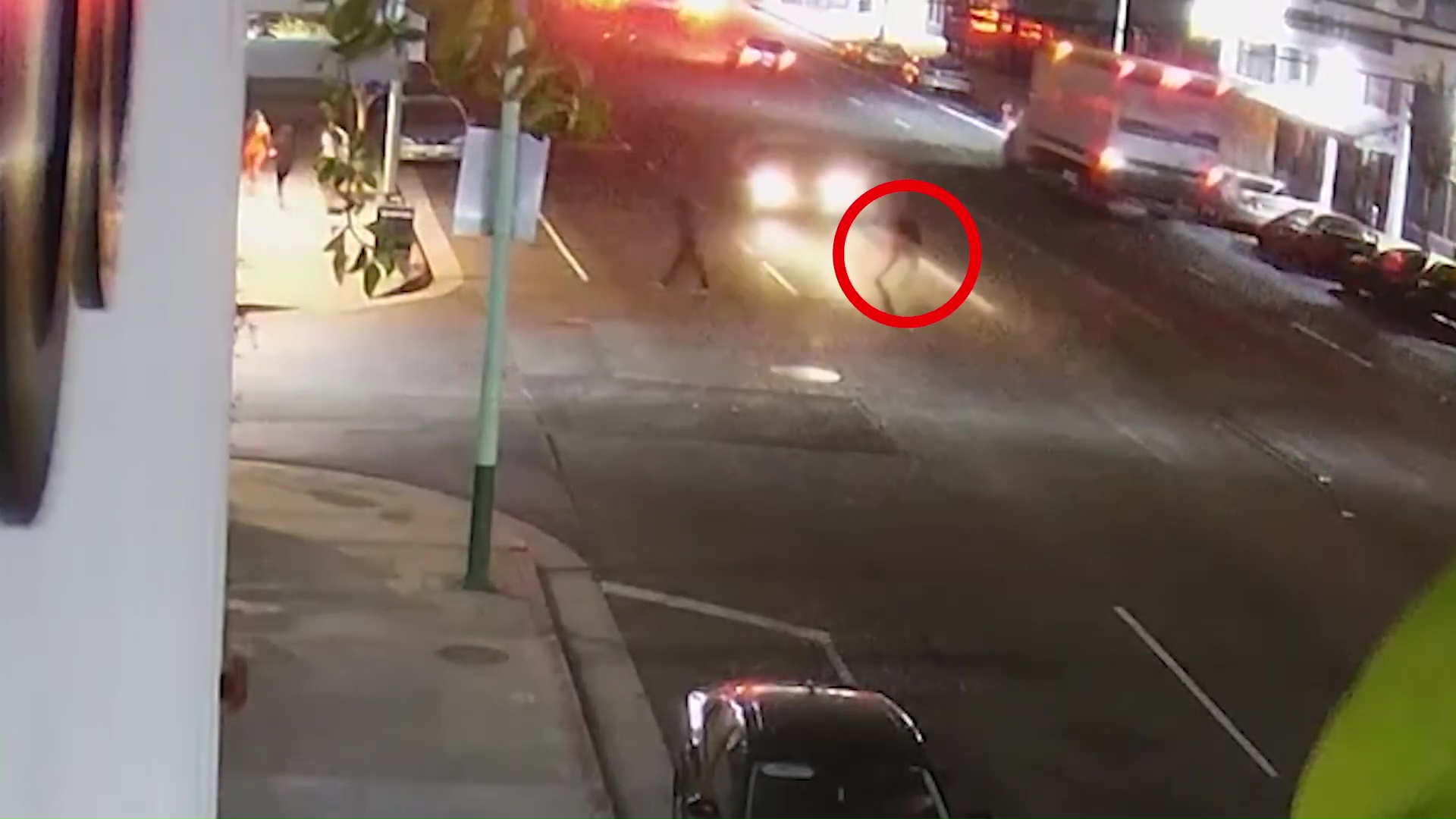 East Hollywood hit-and-run caught on camera