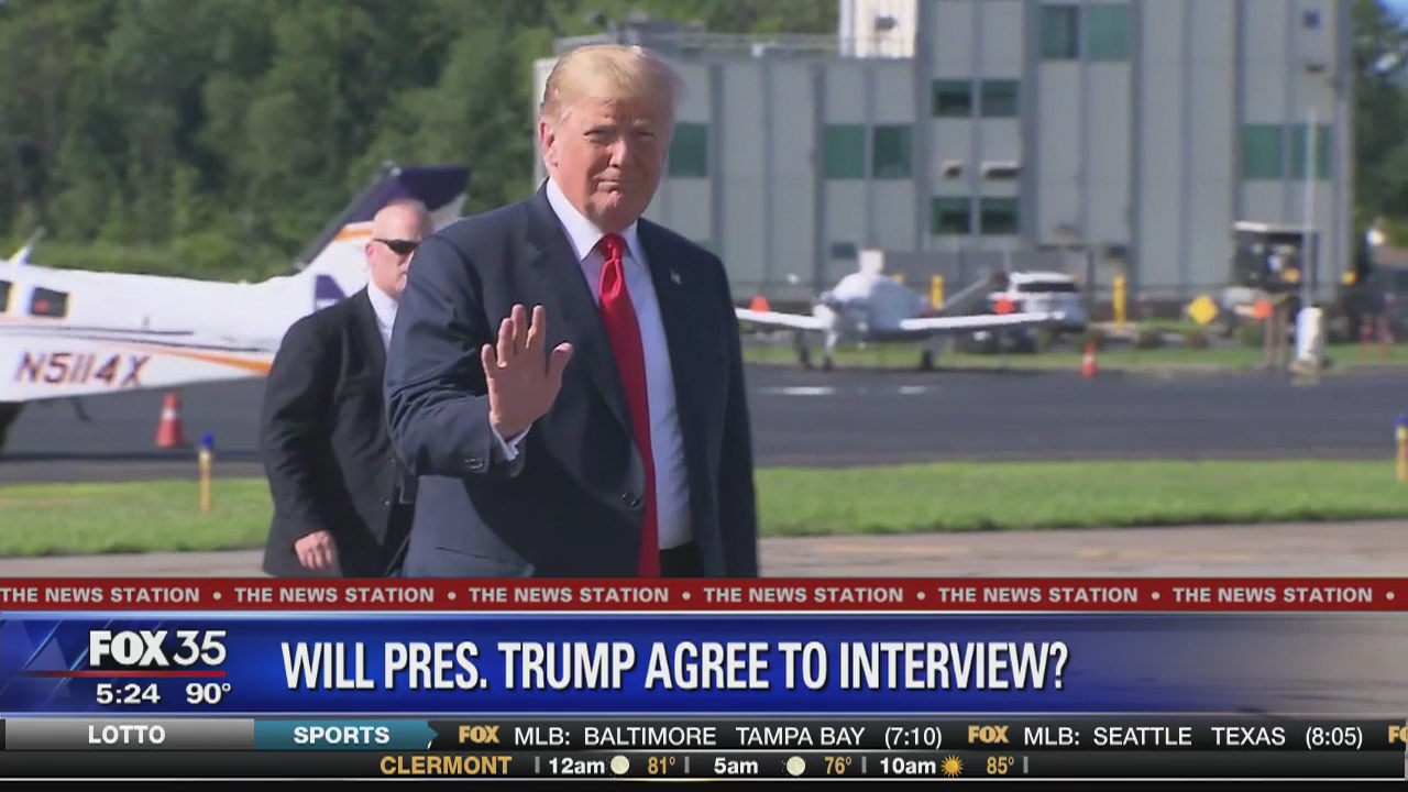 Still unclear if Trump will answer questions