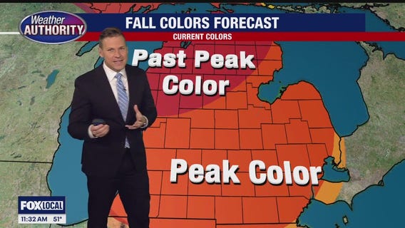 Tuesday morning showers as temps start to climb