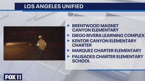 LA wildfires prompt school closures