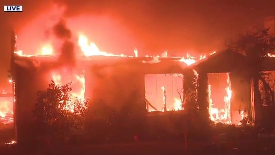 3 fires needing evacuations break out across LA