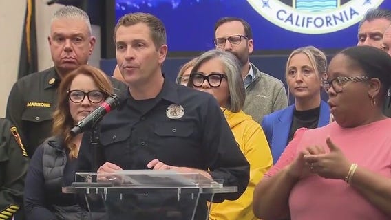 California officials give latest updates on 4 major fires