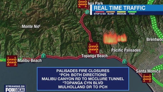 PCH remains closed amid Palisades Fire