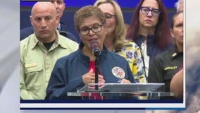 Mayor Bass asked about budget cuts amid wildfires