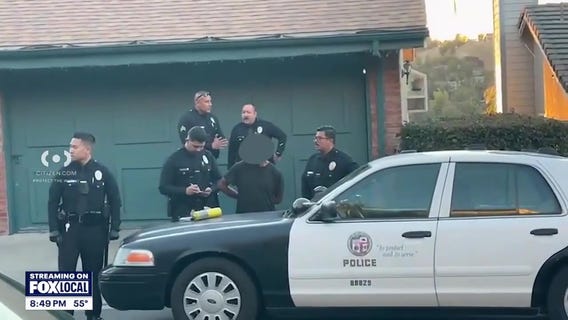 Man arrested, accused of trying to start fires in Woodland Hills