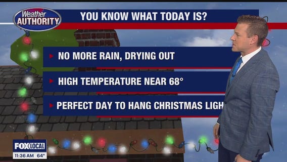 A really nice November day in store