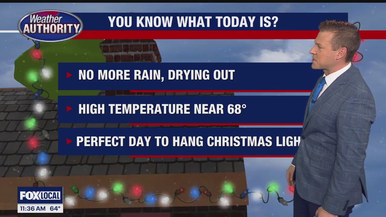 A really nice November day in store