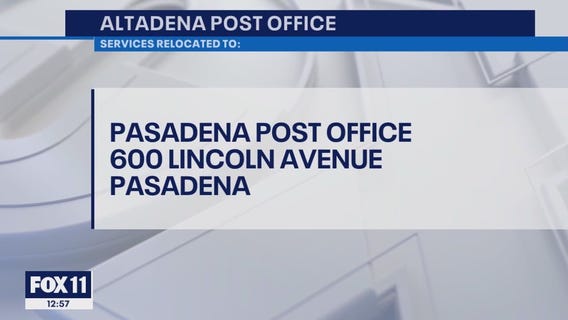 Where to collect mail if evacuated from CA fires