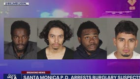 Arrests made as wildfires rage in LA County