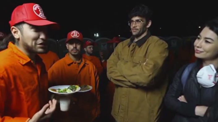 Twitch streamer Hasan Piker meets LA inmate firefighters