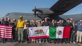 Crews from other states, countries battling LA fires