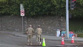 California National Guard helping protect fire zones