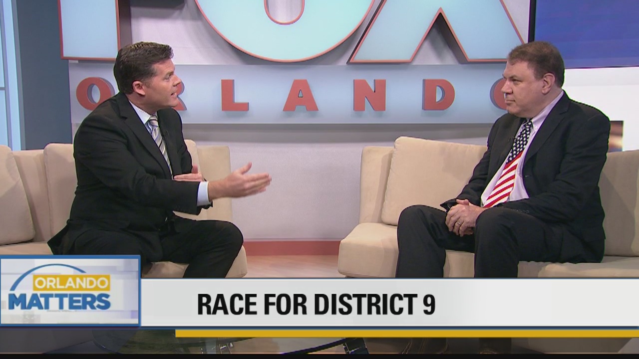 District 9 race: former Congressman Alan Grayson