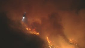 Fire rages in Ventura County