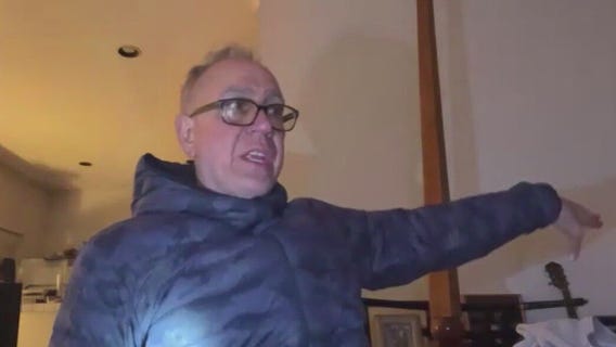 Man saves homes, stops potential looter