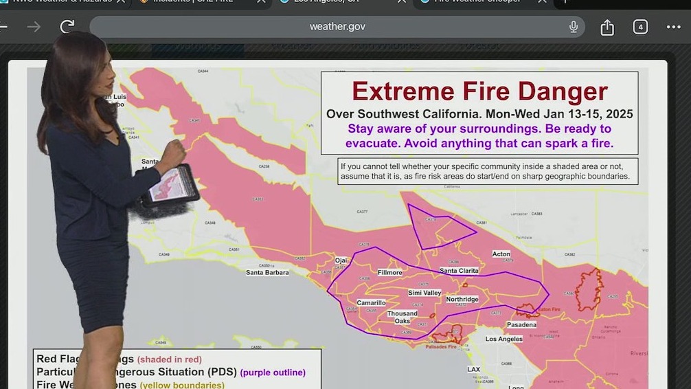 Fierce winds return to Southern Califronia