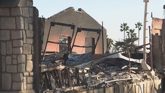 St. Mark's Church destroyed by Eaton Fire