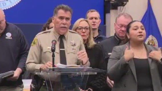 LA County Sheriff announces more arrests in fire zones