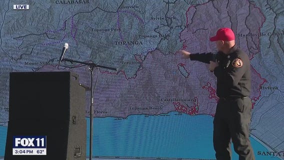 Palisades Fire 3 p.m. Tuesday press conference