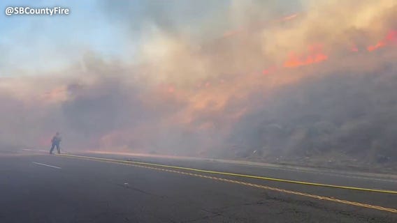 Fire breaks out in San Bernardino