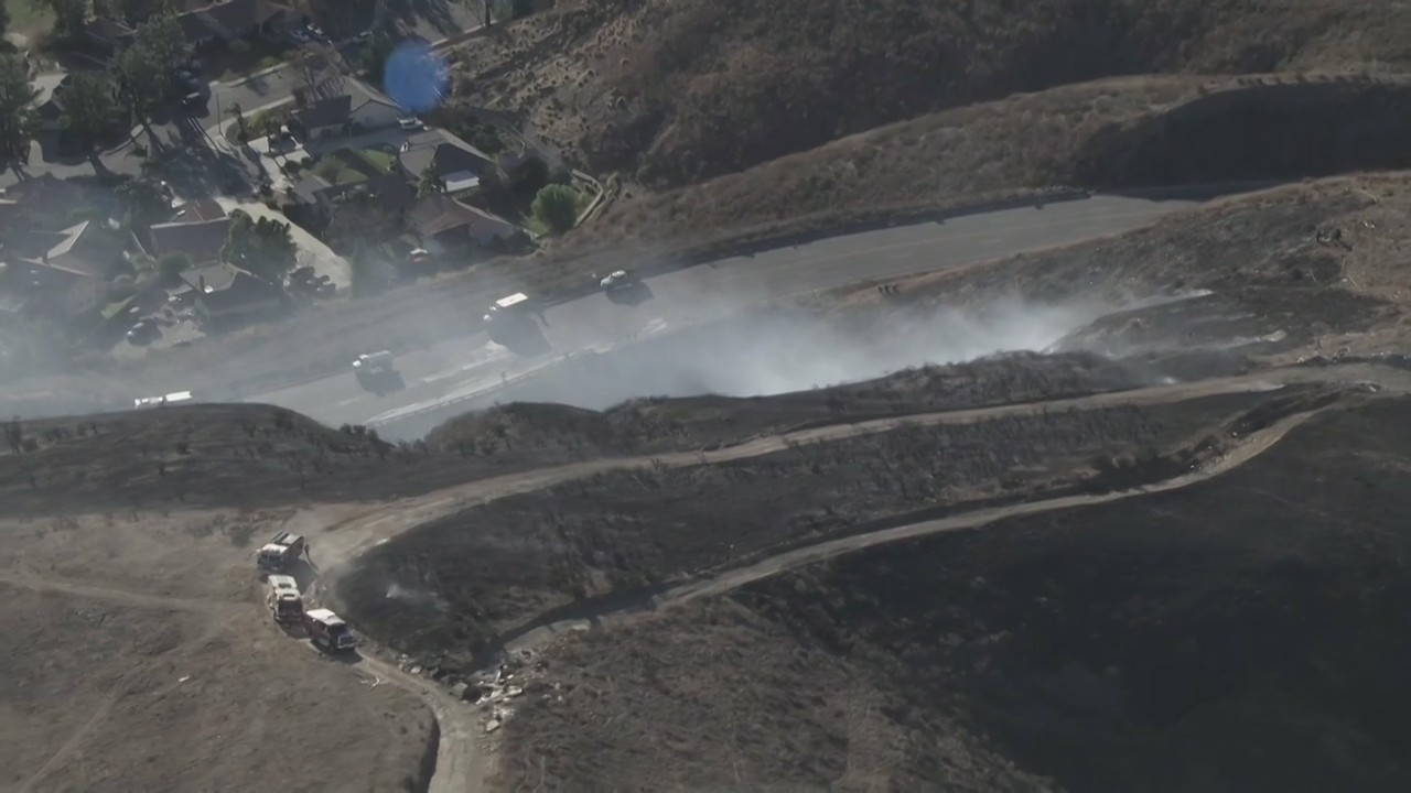 San Bernardino County fire under control
