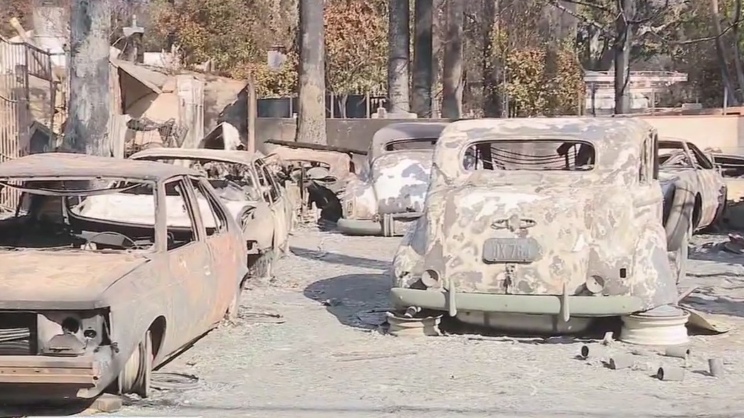 Devastation of communities near Eaton Fire