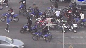 Dirt bike riders lead 30 min police chase