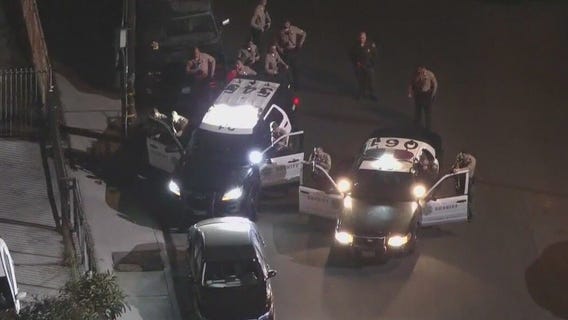 Suspect hit in deputy-involved shooting in South LA