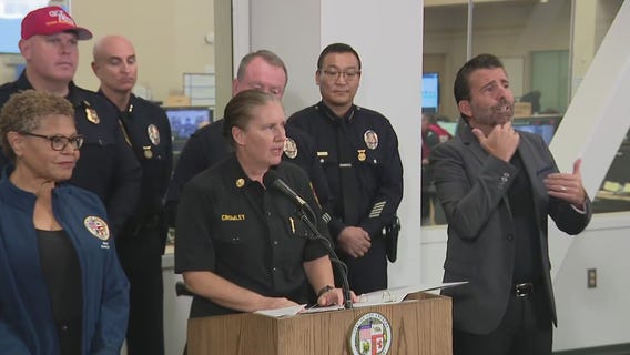 LA fire chief warns of 'extreme wind event'