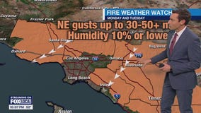 Santa Ana winds return next week