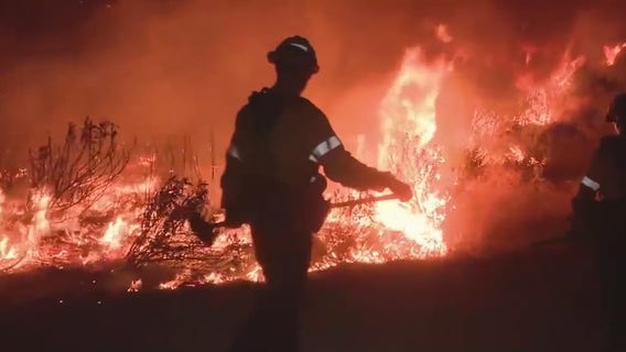 Hughes Fire explodes across thousands of acres