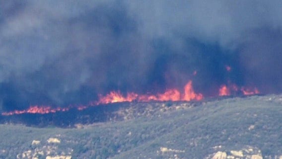 Castaic fire grows to 500 acres