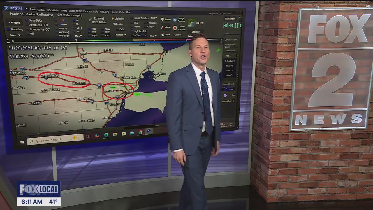 A windy and chilly start to your Tuesday