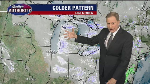 Chance for some more lake effect snow Friday evening