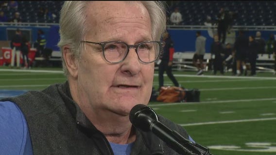 Jeff Daniels? Lions tribute to lifting the curse of Bobby Layne with Peyton Manning