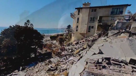 Wildfire burn areas brace for mudslides