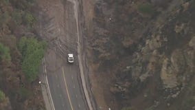 Rain triggers mudslide in Pacific Palisades