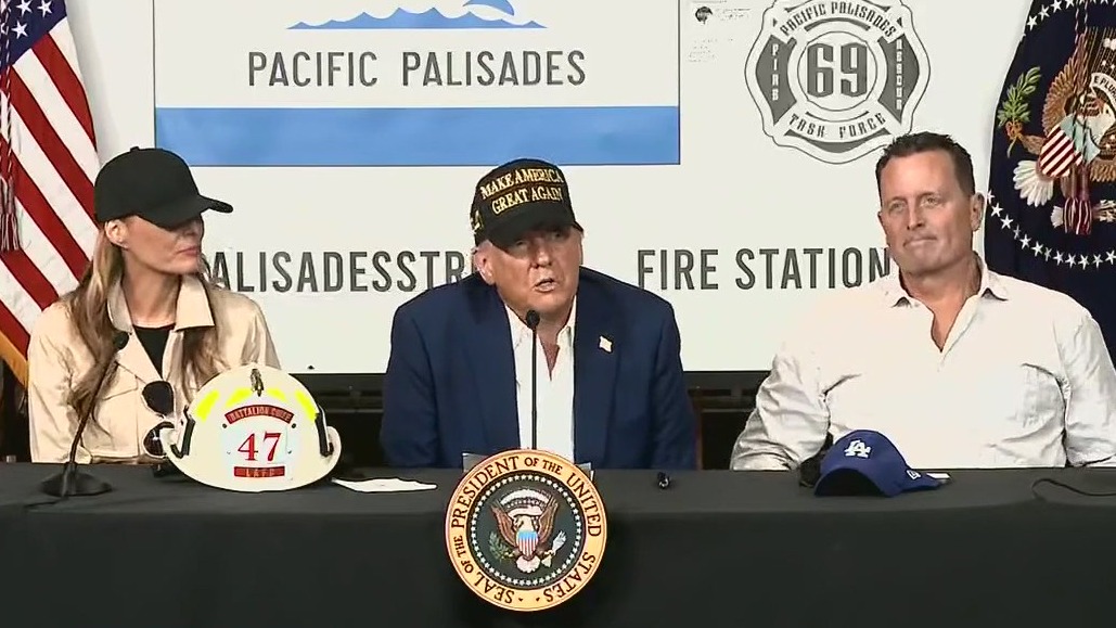 Trump likes 'Loser Pays' suggestion amid fires