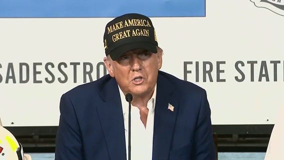 Trump wants to open water pumps amid California fires