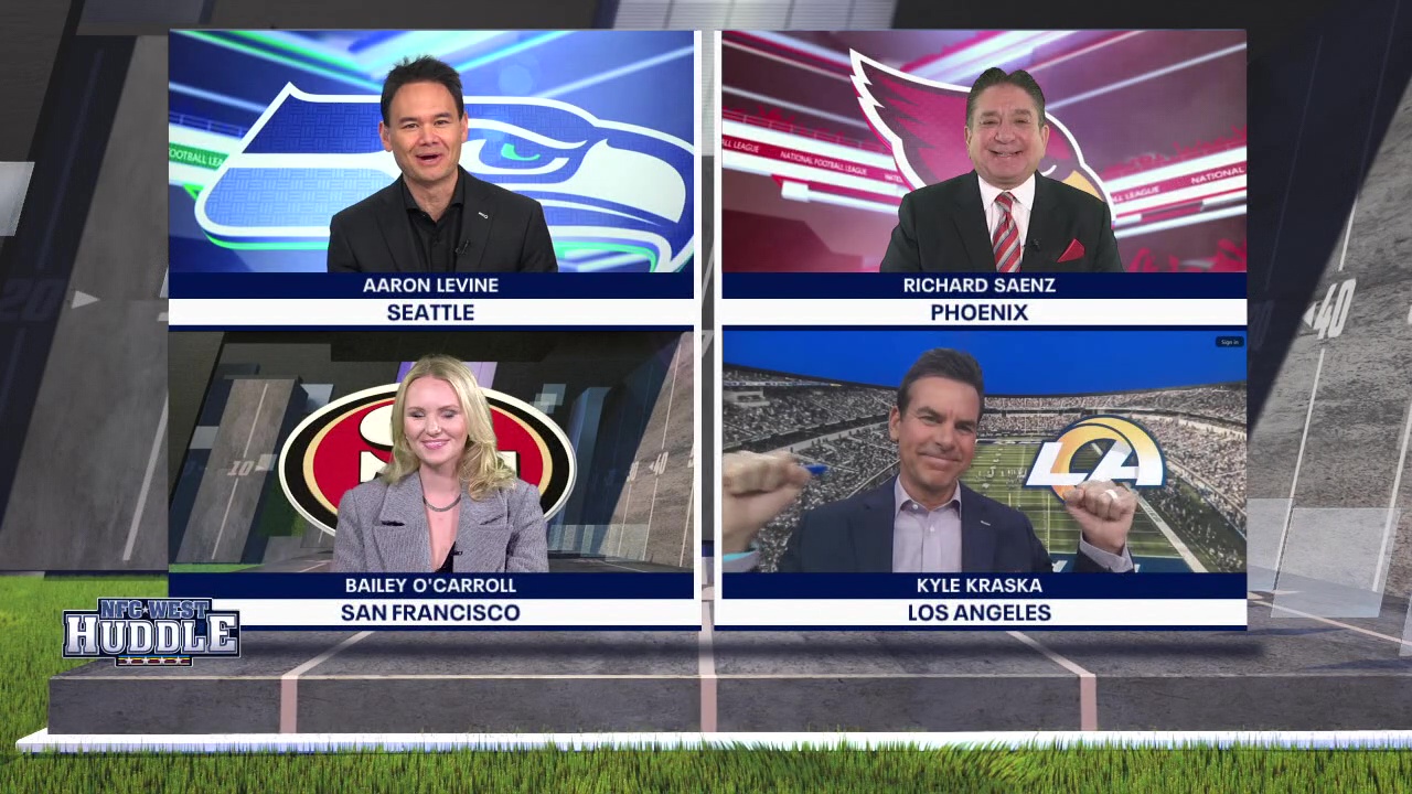 NFC West Huddle: Rams clinch division; playoff outlook