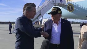 Trump in LA to discuss wildfire recovery