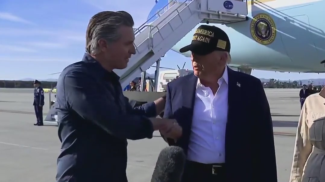 Trump in LA to discuss wildfire recovery