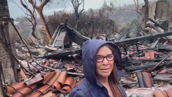 A tour of Palisades burn area